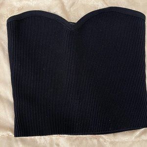 Aritzia Babaton Sculpt Knit Sweetheart Cropped Tube Top